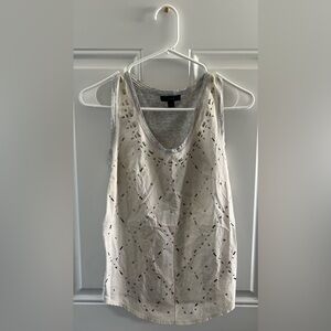 J. Crew Embellished Tank Top Size XXXS